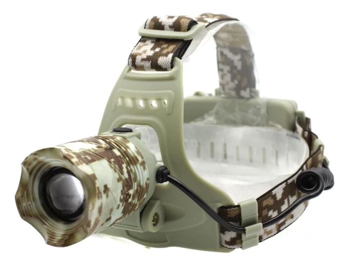 Фонарь налобный аккумуляторный Bailong Rablex RB 121 регулируемые ремни камуфляж (RB 121) Фонарь налобный аккумуляторный Bailong Rablex RB 121 регулируемые ремни камуфляж (RB 121)