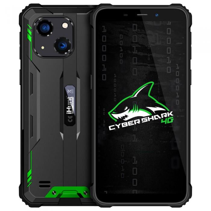 Смартфон iHunt Cyber Shark 4G 4/32 Гб 7000 мАч Green Смартфон iHunt Cyber Shark 4G 4/32 Гб 7000 мАч Green