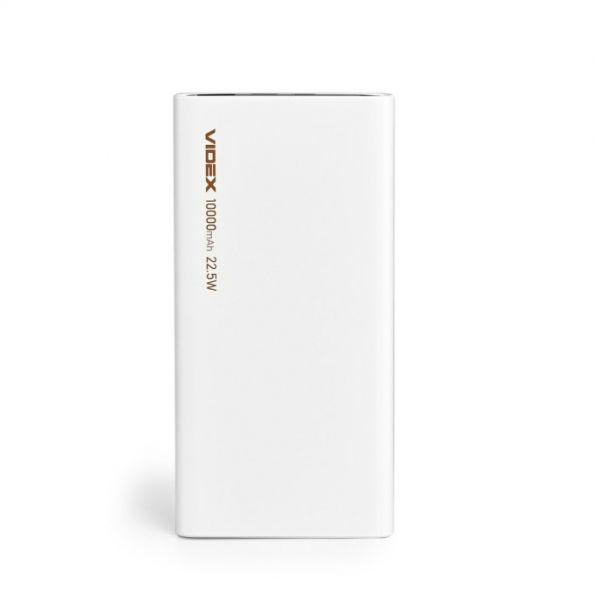 Повербанк Videx 10000 mAh VPB-310 White (VPB-310-W)