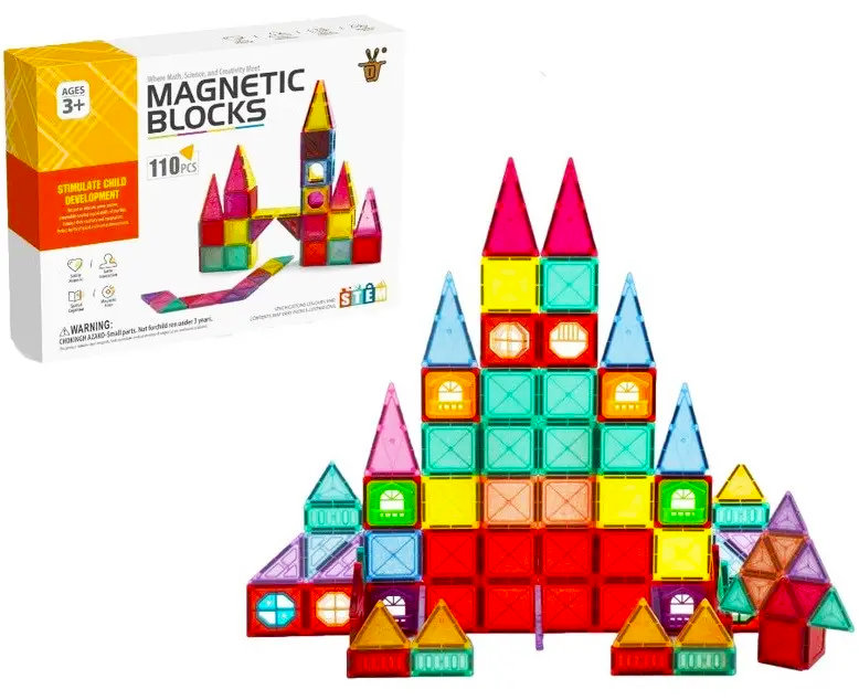 Конструктор магнитный Blocks Magnetic 110 pcs D018 (29354740)