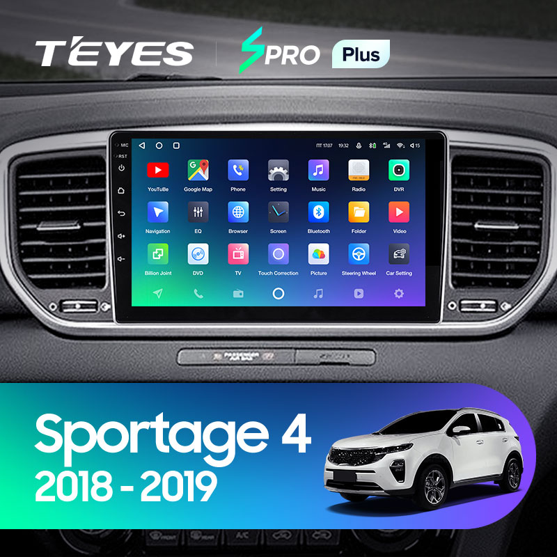 Автомагнітола штатна Teyes для Kia Sportage 4 QL 2018-2020 Android SPRO-PLUS 6+128G Wi-Fi/4G варіант B (1472473838) - фото 3