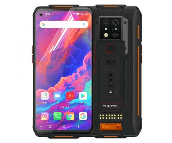 Противоударная гидрогелевая пленка Hydrogel Film для Oukitel WP7 Transparent