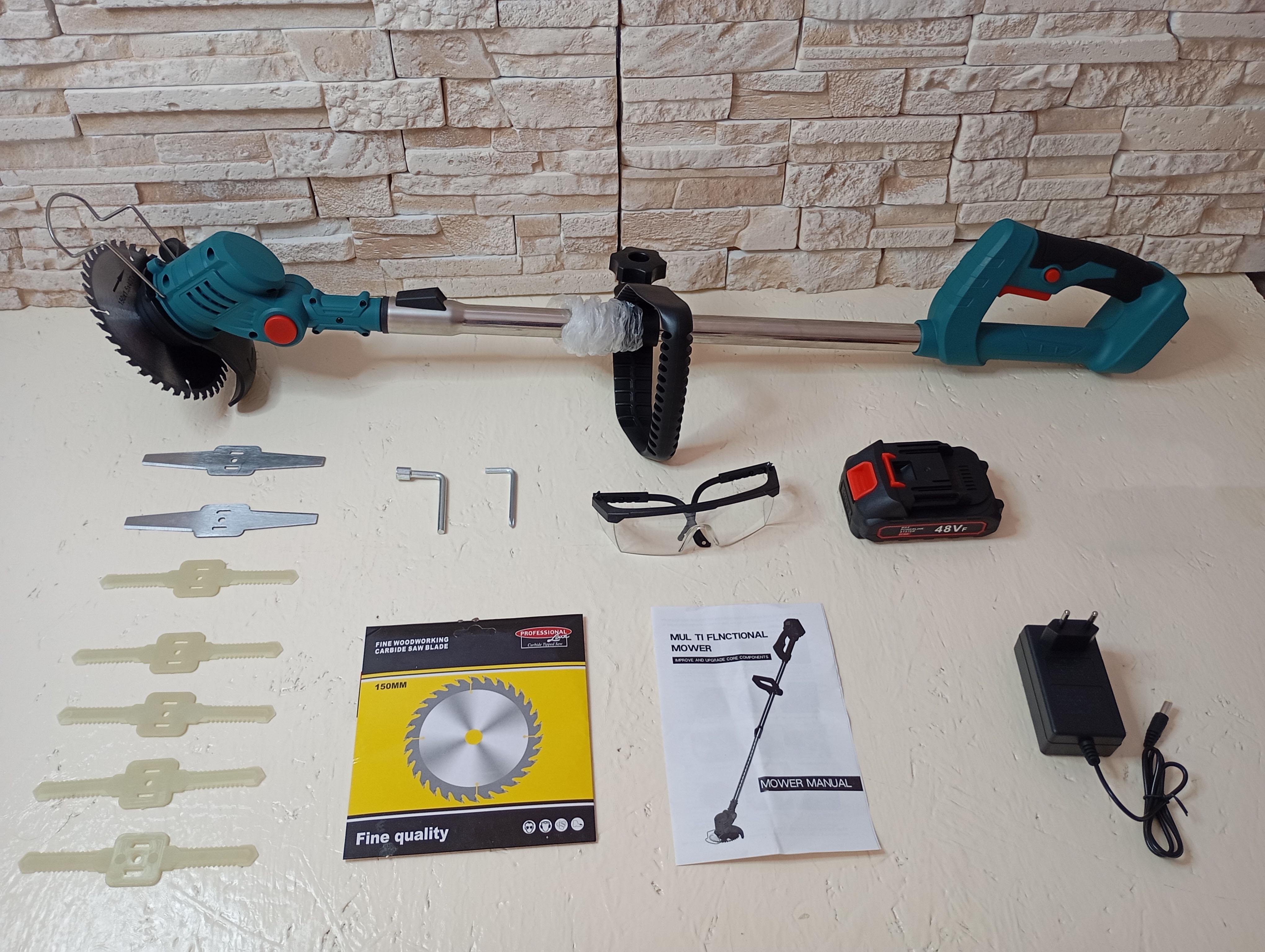 Тример для газона GTR-48 1 акумулятором 48V (UTR-2) - фото 2 Тример для газона GTR-48 1 акумулятором 48V (UTR-2) - фото 2