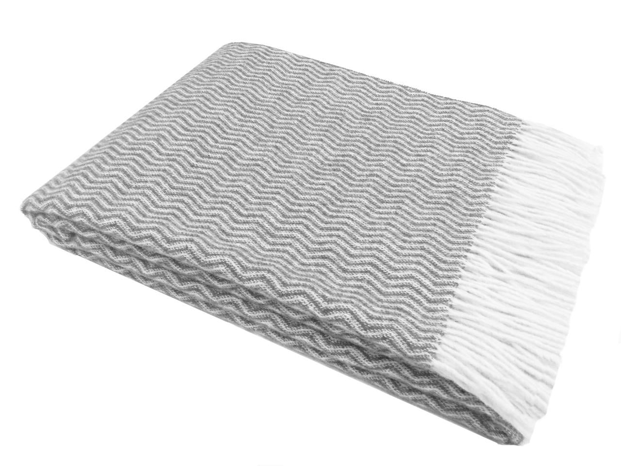 Плед шерстяной Love You Волна 140x200 см (4393)