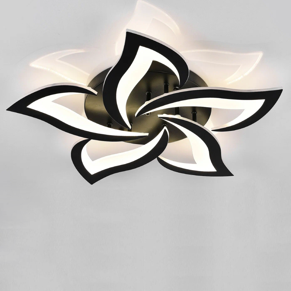 Люстра світлодіодна ESLLSE ELLA 70W 5F/APP/640x65/220V/IP20 Black/White (27712921)