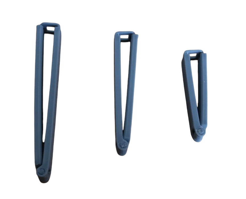 Клипсы для пакетов Chip Bag Clips S/M/L набор 10 см 3 шт. Клипсы для пакетов Chip Bag Clips S/M/L набор 10 см 3 шт.