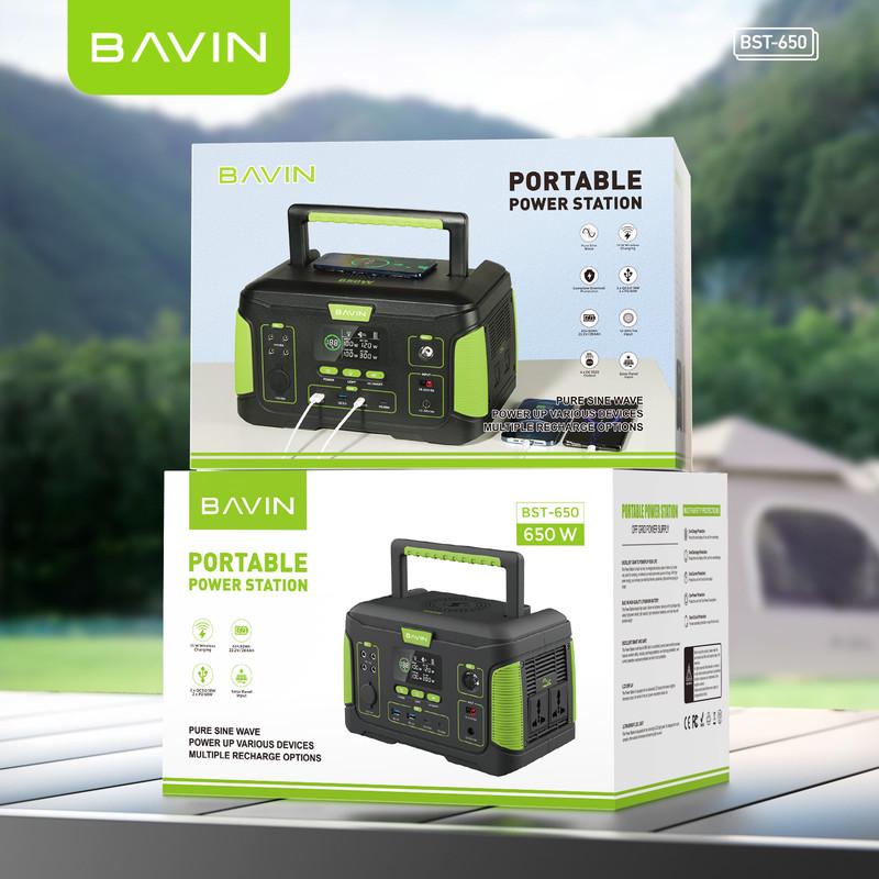 Зарядний пристрій BAVIN BST-650 650 Вт 635 Вт/год Black/Green (BST-650-BGR) - фото 11