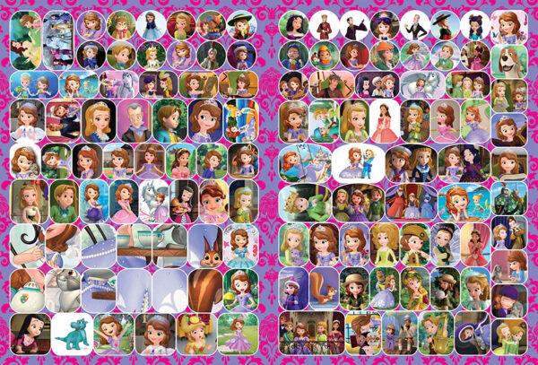 Розмальовка Принцеса Софія А4 обкладинка картон/блискітки/126 наліпок + маска (Р30-645) - фото 3 Розмальовка Принцеса Софія А4 обкладинка картон/блискітки/126 наліпок + маска (Р30-645) - фото 3