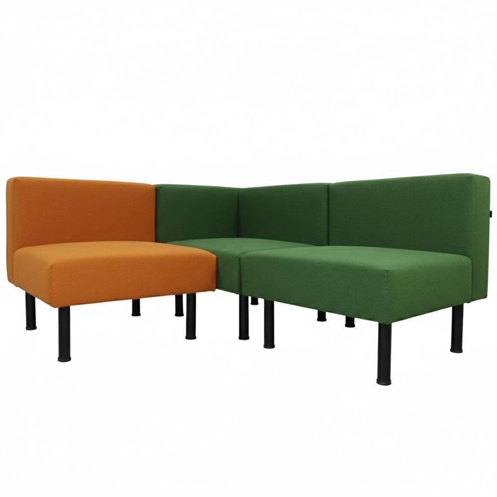 Диван Tetris Orange & Green (три модулі) - фото 2