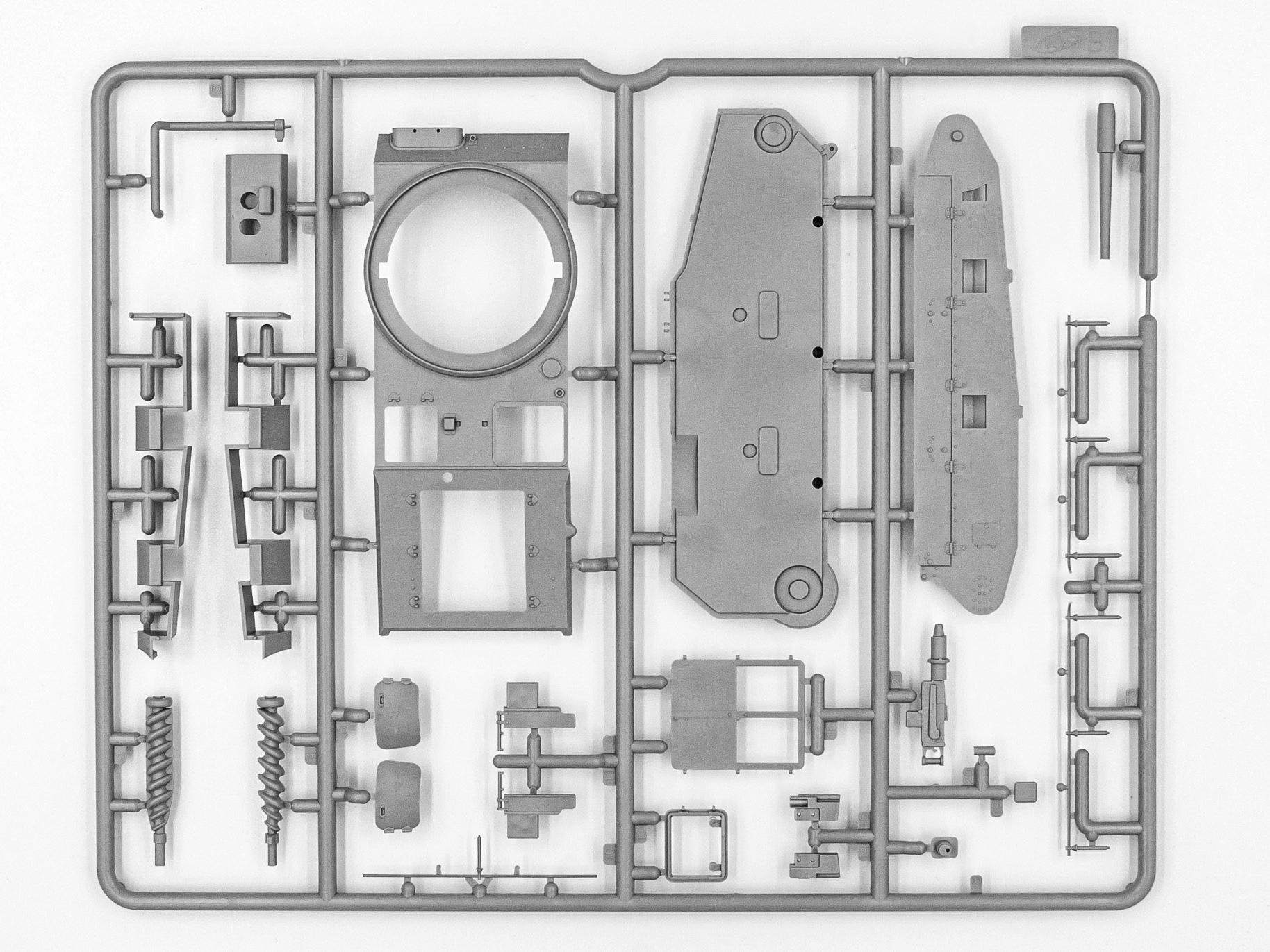 Сборная модель ICM Leichttraktor Rheinmetall 1930 немецкий танк (35330) - фото 5