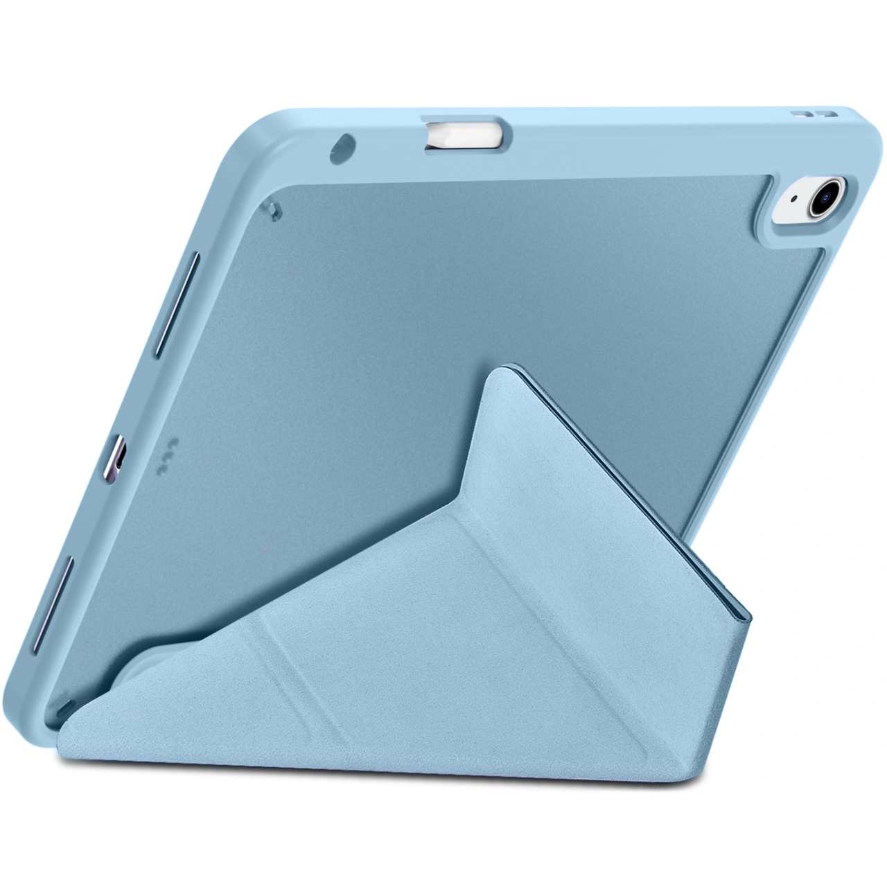 Чехол-книжка WIWU iShield Case with Pencil Slot for iPad 10,9 2022 Blue - фото 5