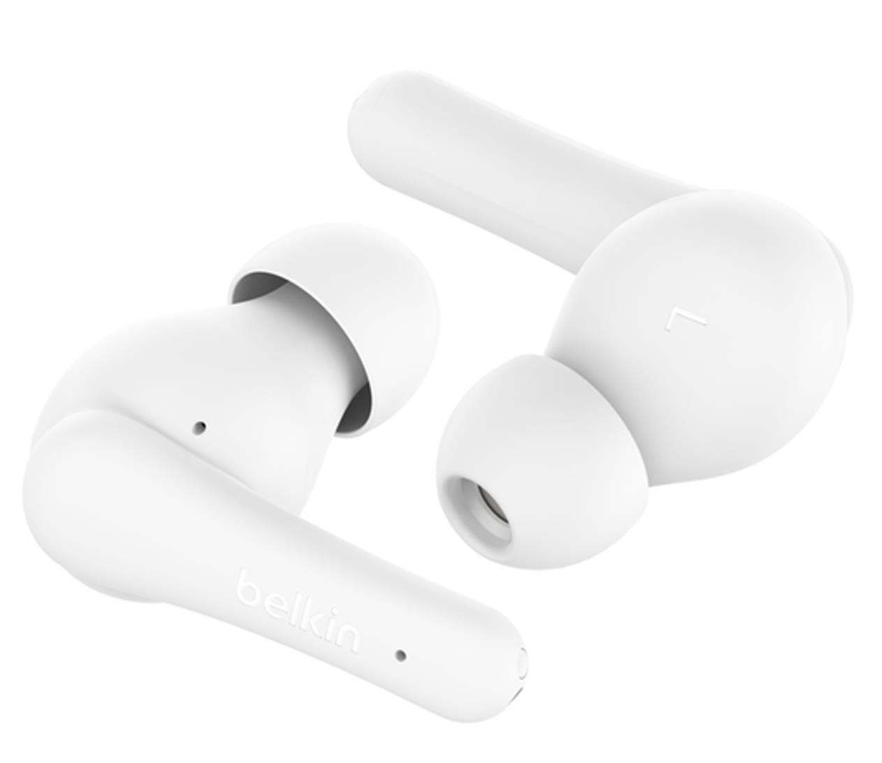 Навушники TWS Belkin SoundForm Rhythm White (AUC012btWH) - фото 2