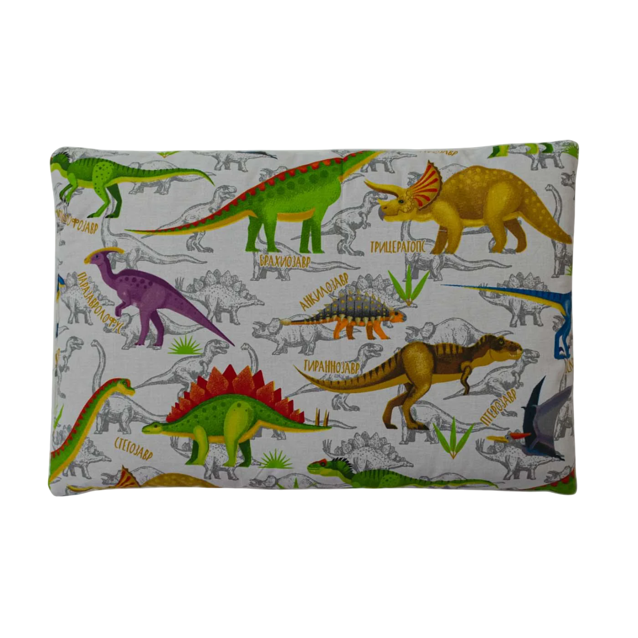 Подушка конопляная детская YouStar чехол хлопок бязь 40х60 см Белый (chn-pkb-d-40x60-white)