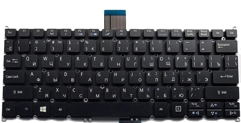 Клавіатура для ноутбука Acer Aspire V5-122P матова (NK.I111S.00Y)