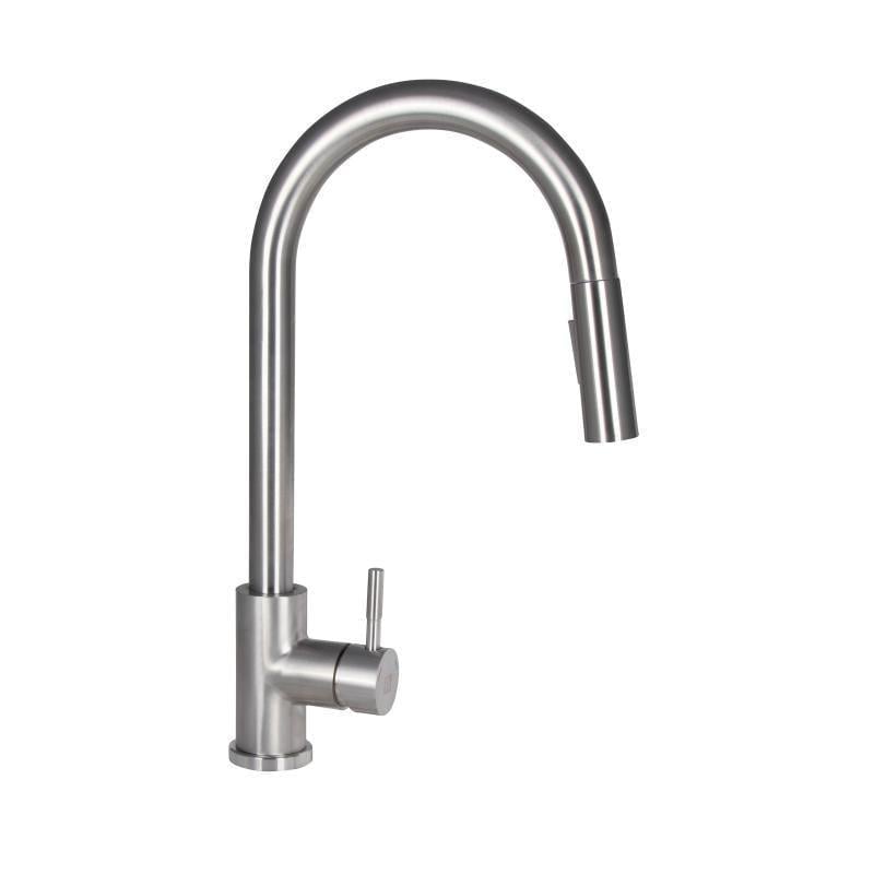 Смеситель для кухни Lidz Aria 04U-SFS с выдвижным изливом (SD00049520)