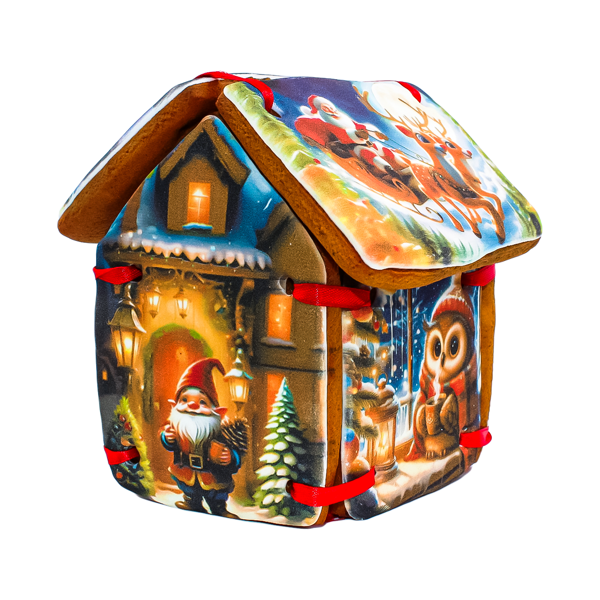 Пряничный домик Крафт Крафт Печиво год 500 г