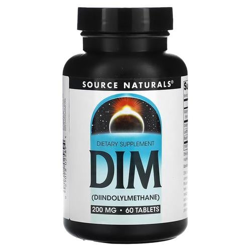 ДОМ Source Naturals DIM 200 мг 60 табл. (SNS-02589)