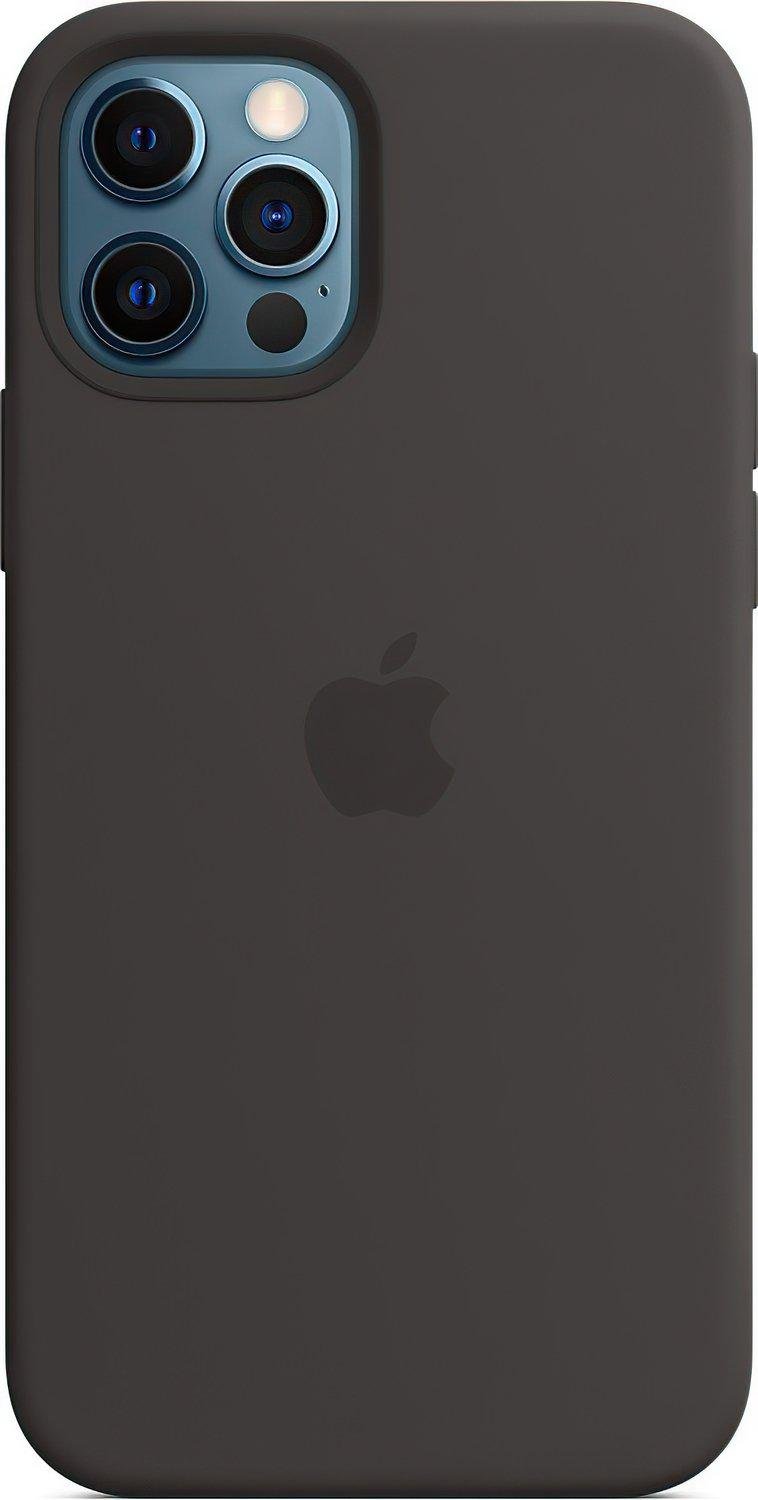 Чохол протиударний силіконовий Silicone Case MM2A3ZM/A MagSafe () для Apple Iphone 12/12 Pro (6.1") Black