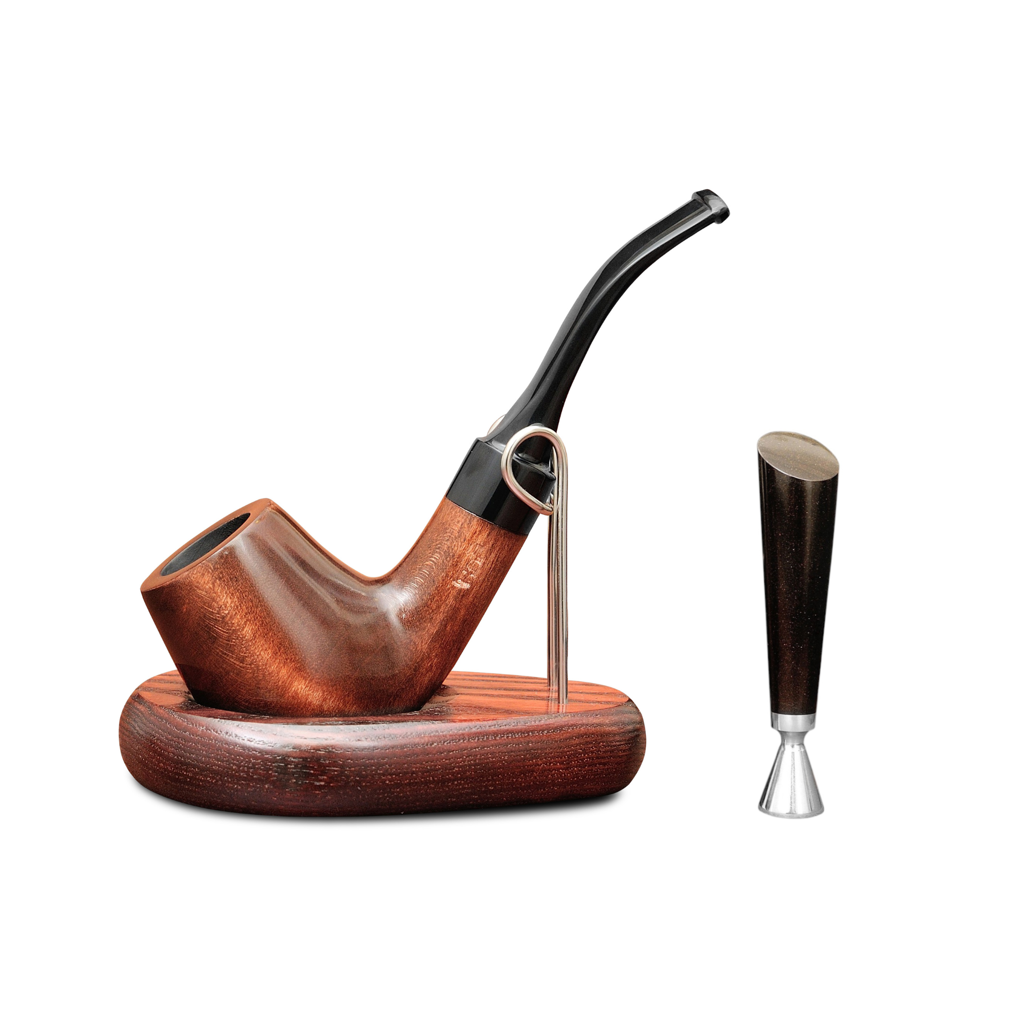 Курильна трубка KAFpipe Шерлок Холмс №229 Груша з підставкою/тампером