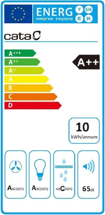 Витяжка Т-подібна Cata Legend 6000XGBK 60 см 1065 м³/г Чорний (02060208) - фото 3 Витяжка Т-подібна Cata Legend 6000XGBK 60 см 1065 м³/г Чорний (02060208) - фото 3