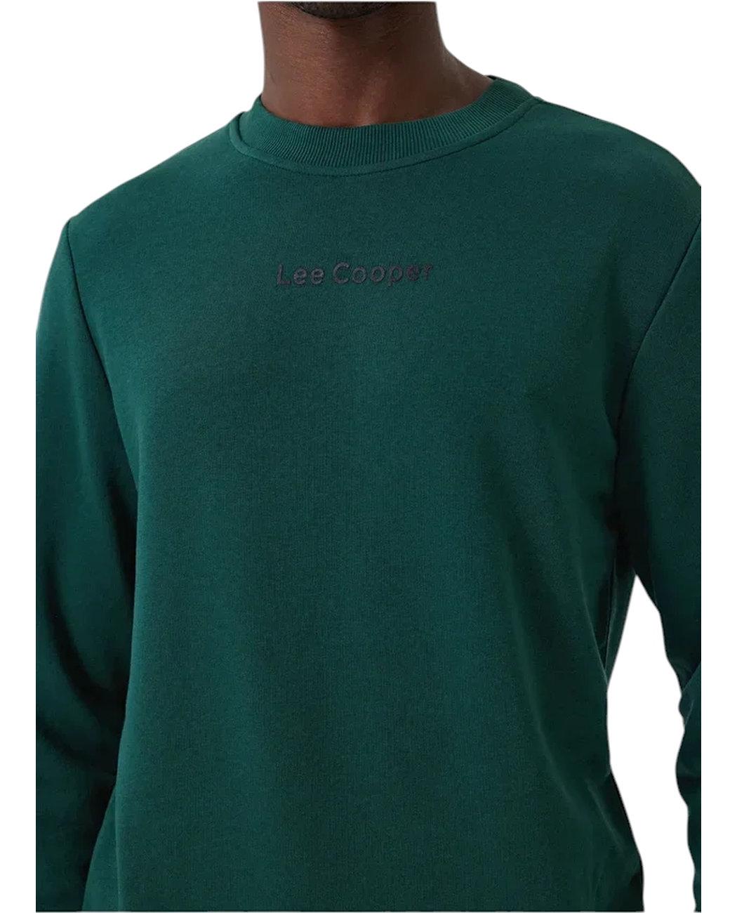 Світшот чоловічий Lee Cooper 241LCM241018.5108 XXL Зелений (8682272502585) - фото 4