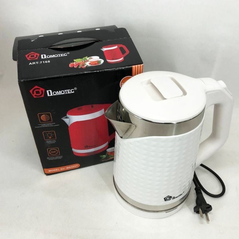 Электрочайник Domotec MS-5027 2000W 2 л White - фото 9