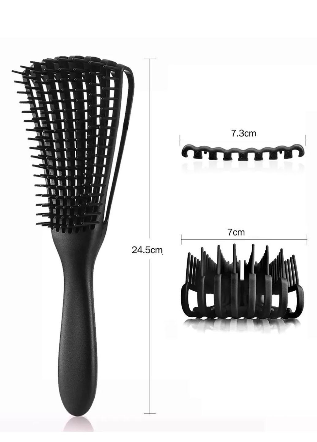 Расческа для волос Good Idea Silicone comb для всех типов волос Черный (605U) - фото 9