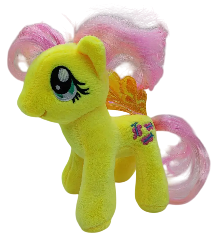 Плюшева іграшка поні Флаттершай Мій маленький поні Дружба це диво 16 см - фото 3 Плюшева іграшка поні Флаттершай Мій маленький поні Дружба це диво 16 см - фото 3