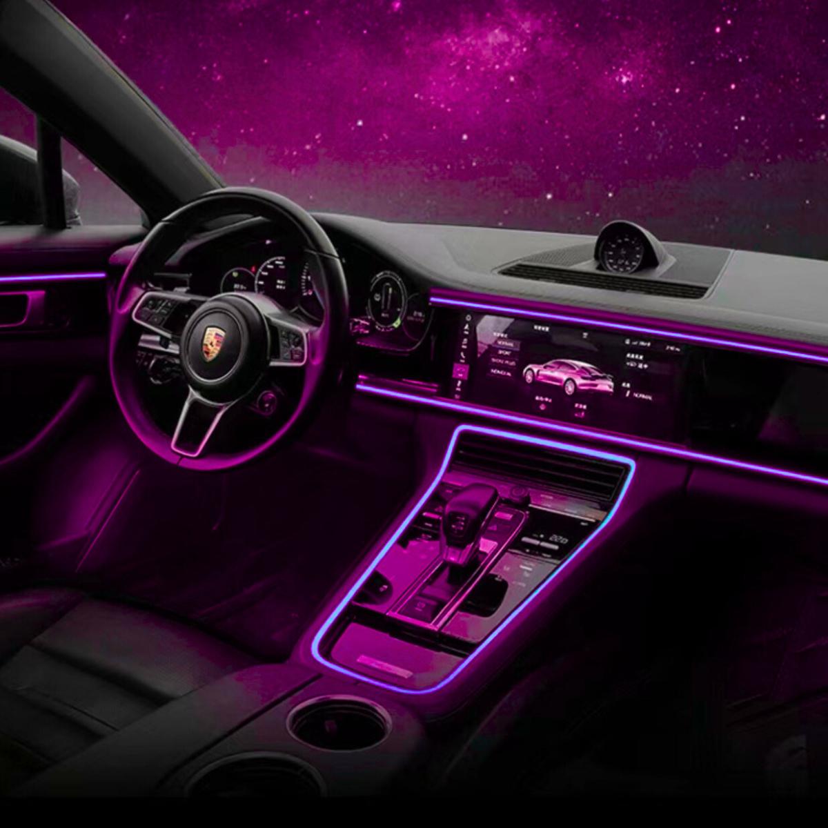 USB-стрічка для авто NeonixRide контурна неонова 5 м Фіолетовий (2169) - фото 2 USB-стрічка для авто NeonixRide контурна неонова 5 м Фіолетовий (2169) - фото 2