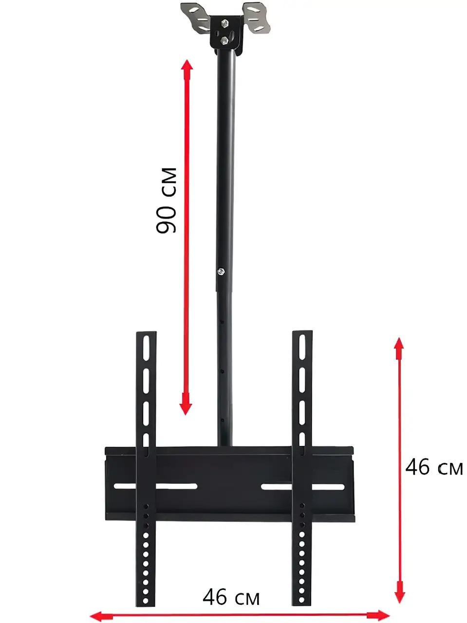 Кронштейн для телевизора потолочный Tilt Mount 26-55" до 45 кг (60527872) - фото 6