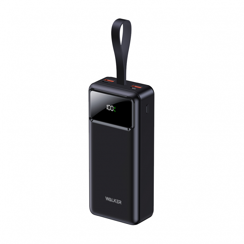 Повербанк Walker WB-630 30000 mAh Чорний