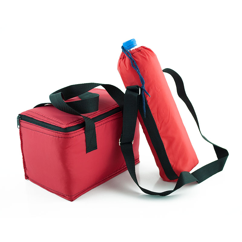 Комплект сумок Light House ланч бэг 5,5 л и чехол для бутылки 1,5 л Красный