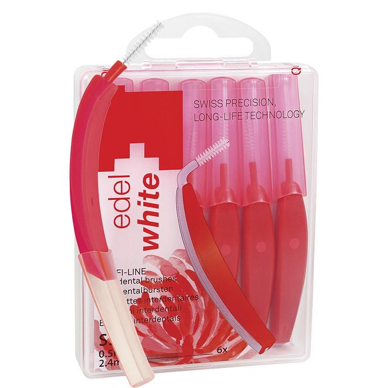 Щетка межзубная Edel White Profi-Line EasyFle SS 6 шт. (287)