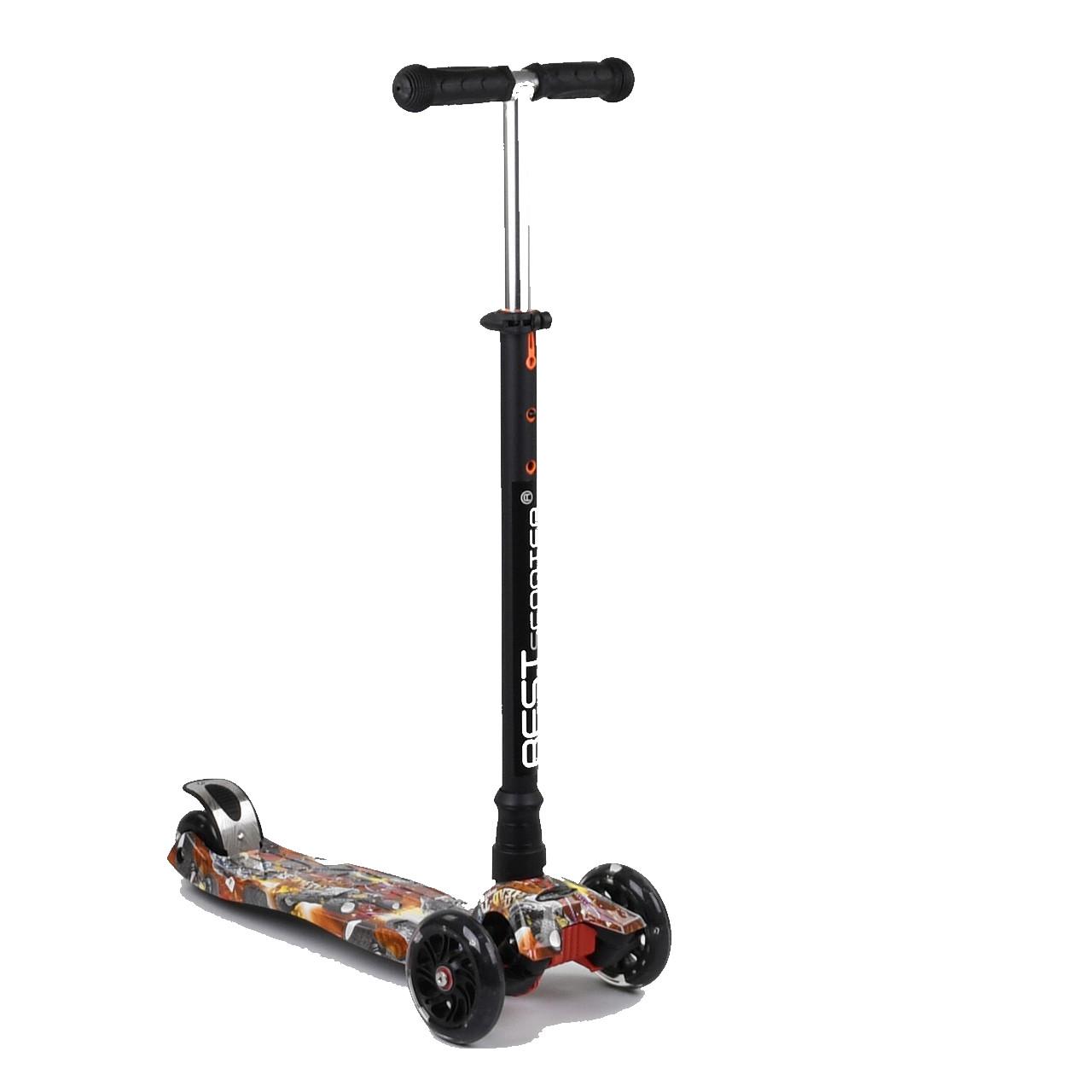 Самокат Best Scooter Maxi 779-1537 светящиеся колёса (361628)