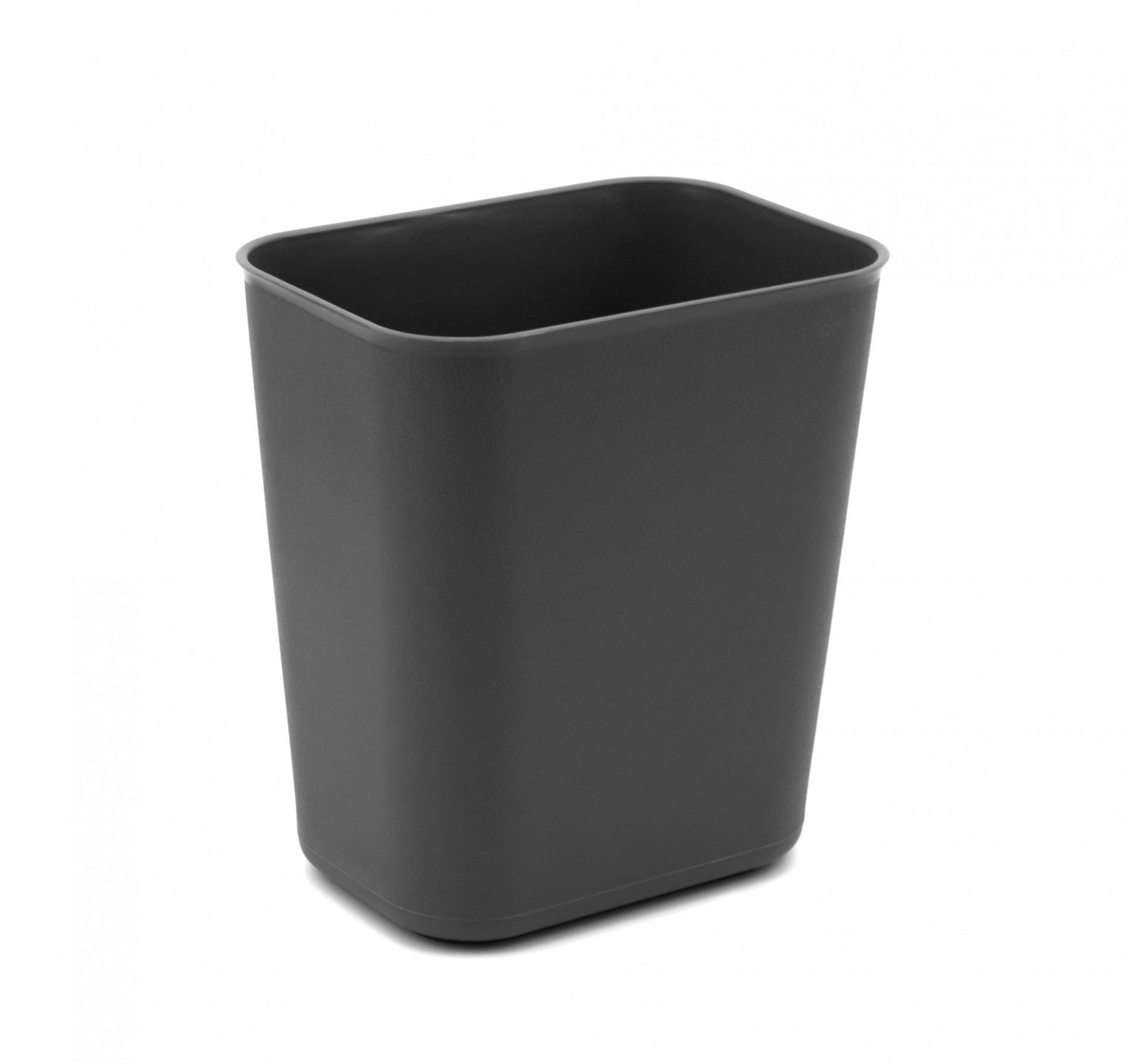 Відро для сміття вогнетривке One Chef пластик вогнетривкий 13 л 27х21х31 см Сірий (51861)