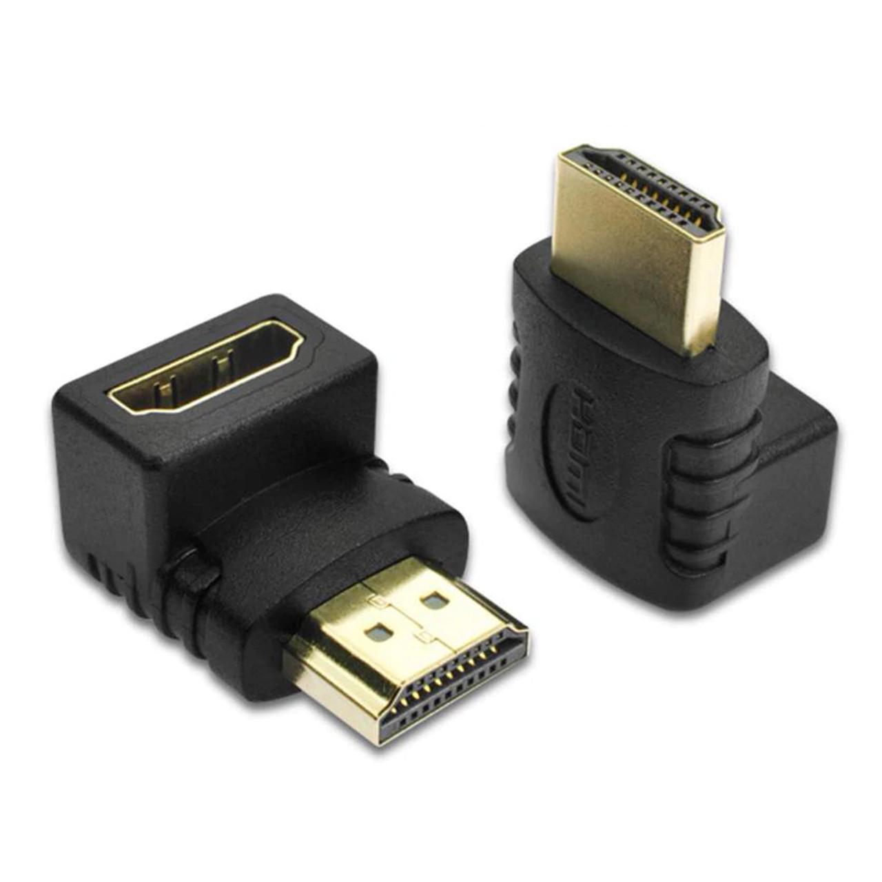 Перехідник Lesko HDMI-HDMI 90° кутовий для телевізора - фото 8