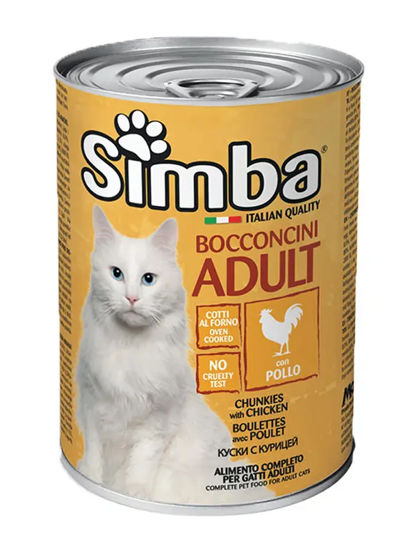 Корм вологий для котів Simba Cat Wet Курка 415 г (70009072)