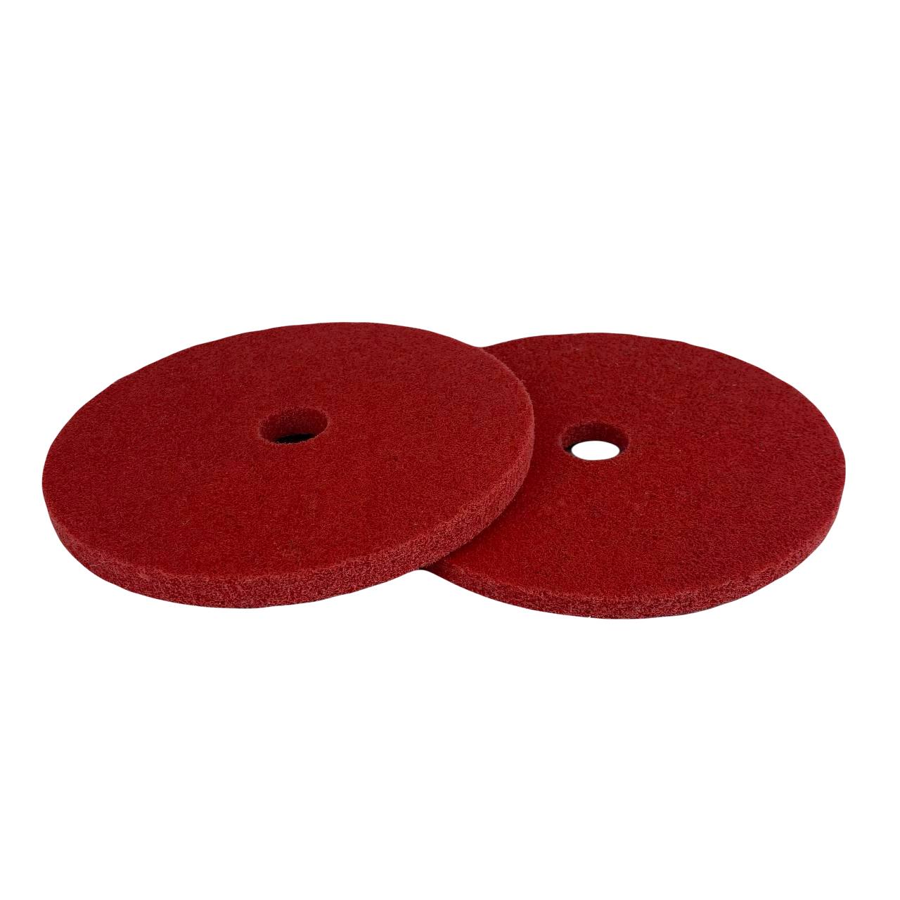 Круг из абразивного волокна 150х12х22 ПП Р120 Красный PM (29862158) - фото 2