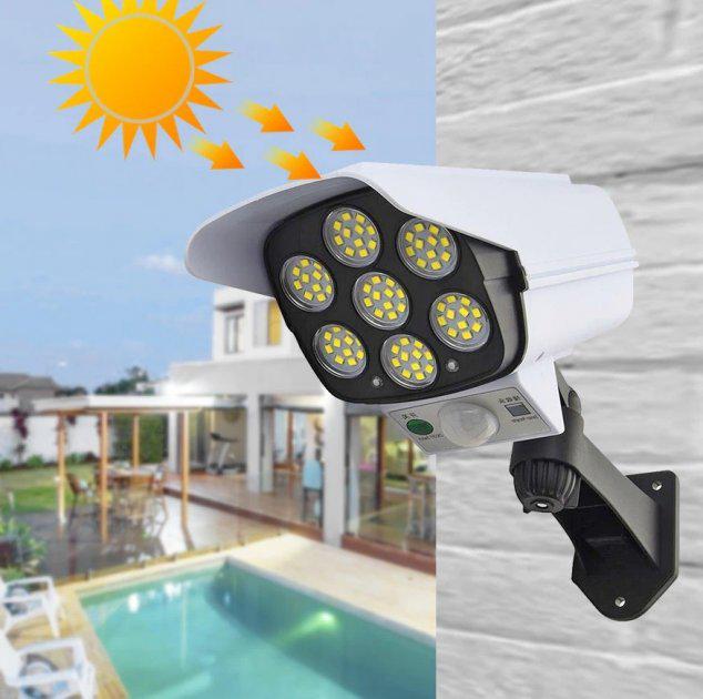 Уличный светильник Solar Light BL JLP 2178 с датчиком движения на солнечной батарее с пультом (313953841) - фото 8