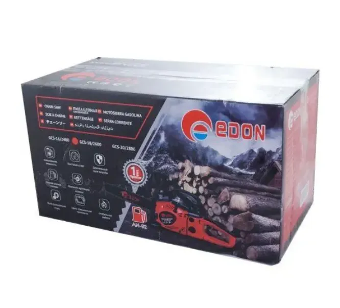 Бензопила цепная Edon (GCS-18/2600) - фото 3 Бензопила цепная Edon (GCS-18/2600) - фото 3