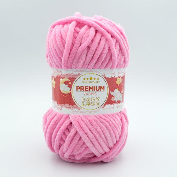Пряжа для вязания плюшевая Premium Yarn Baby Love №309 50 г 60 м (32171621)