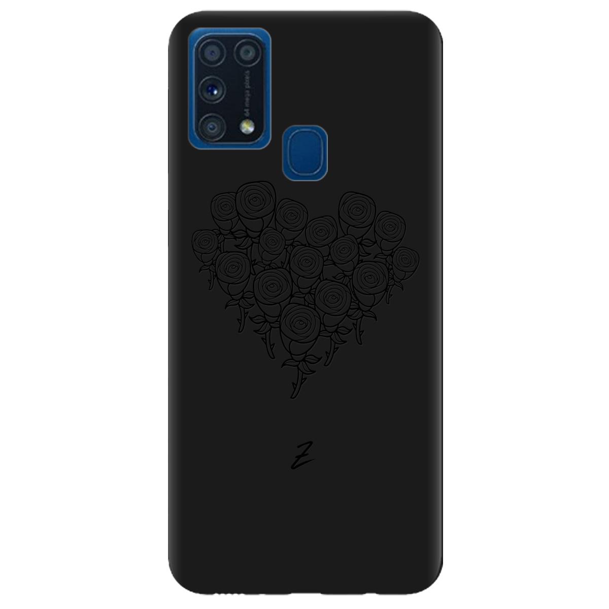 Силиконовый чехол Zorrov для Samsung Galaxy M31 - Love (14190050157098998)