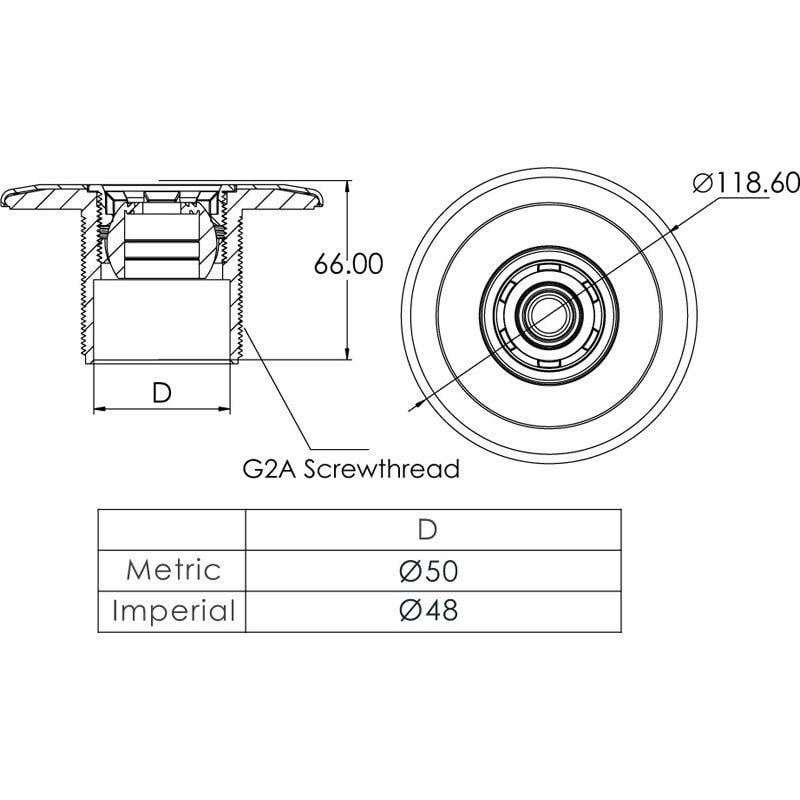 Форсунка стеновая Emaux EM4410 под бетон (9349519) - фото 3 Форсунка стеновая Emaux EM4410 под бетон (9349519) - фото 3