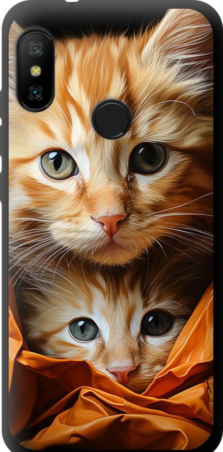 Чехол на Xiaomi Mi A2 Lite Котики 2 (5664b-1522-42517)
