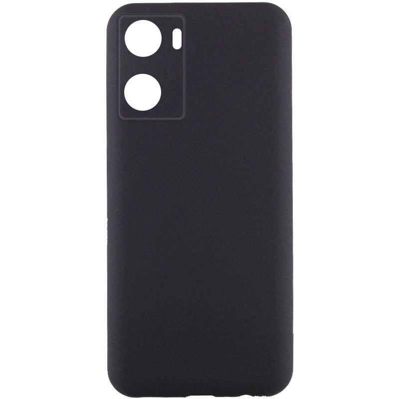 Противоударный чехол Silicone Cover Lakshmi Full Camera (AAA) для Oppo A57s / A77s Черный / Black