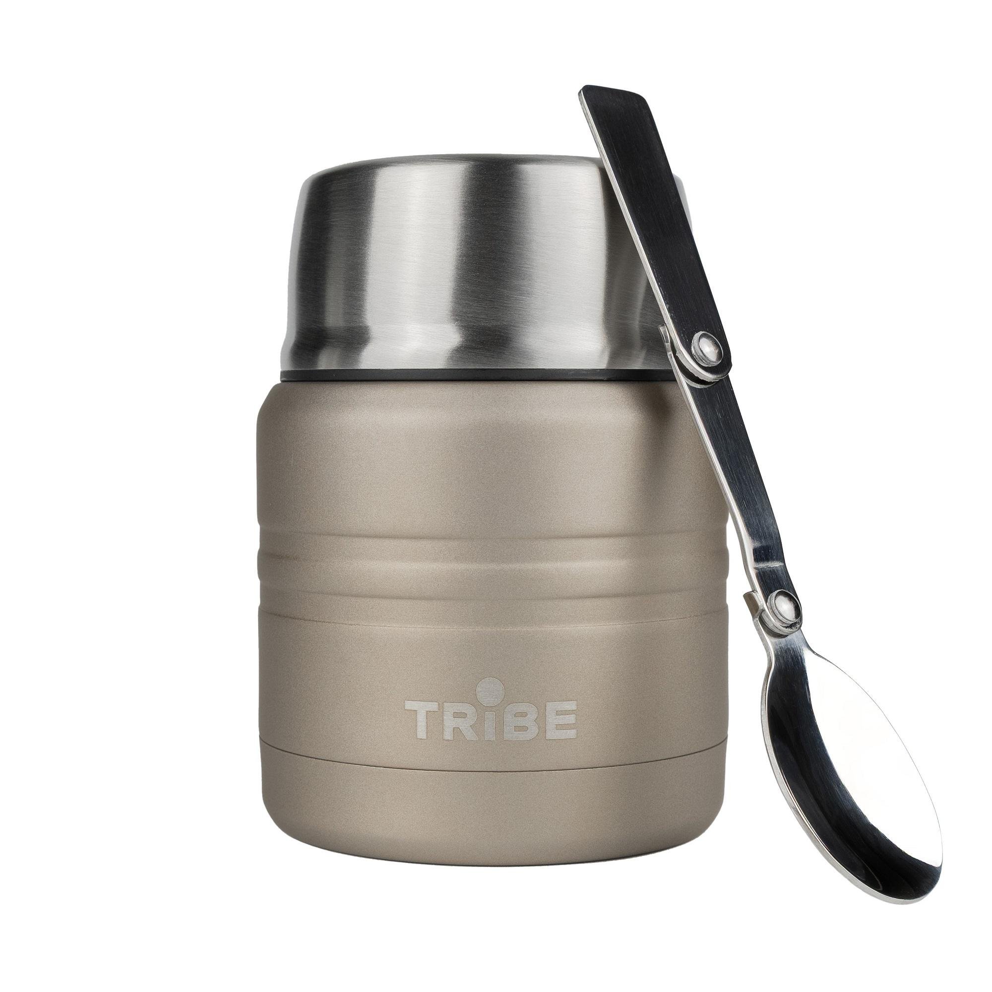 Термос пищевой Tribe Food Jar 0,35 л (T-DE-0021-beige) - фото 1 Термос пищевой Tribe Food Jar 0,35 л (T-DE-0021-beige) - фото 1