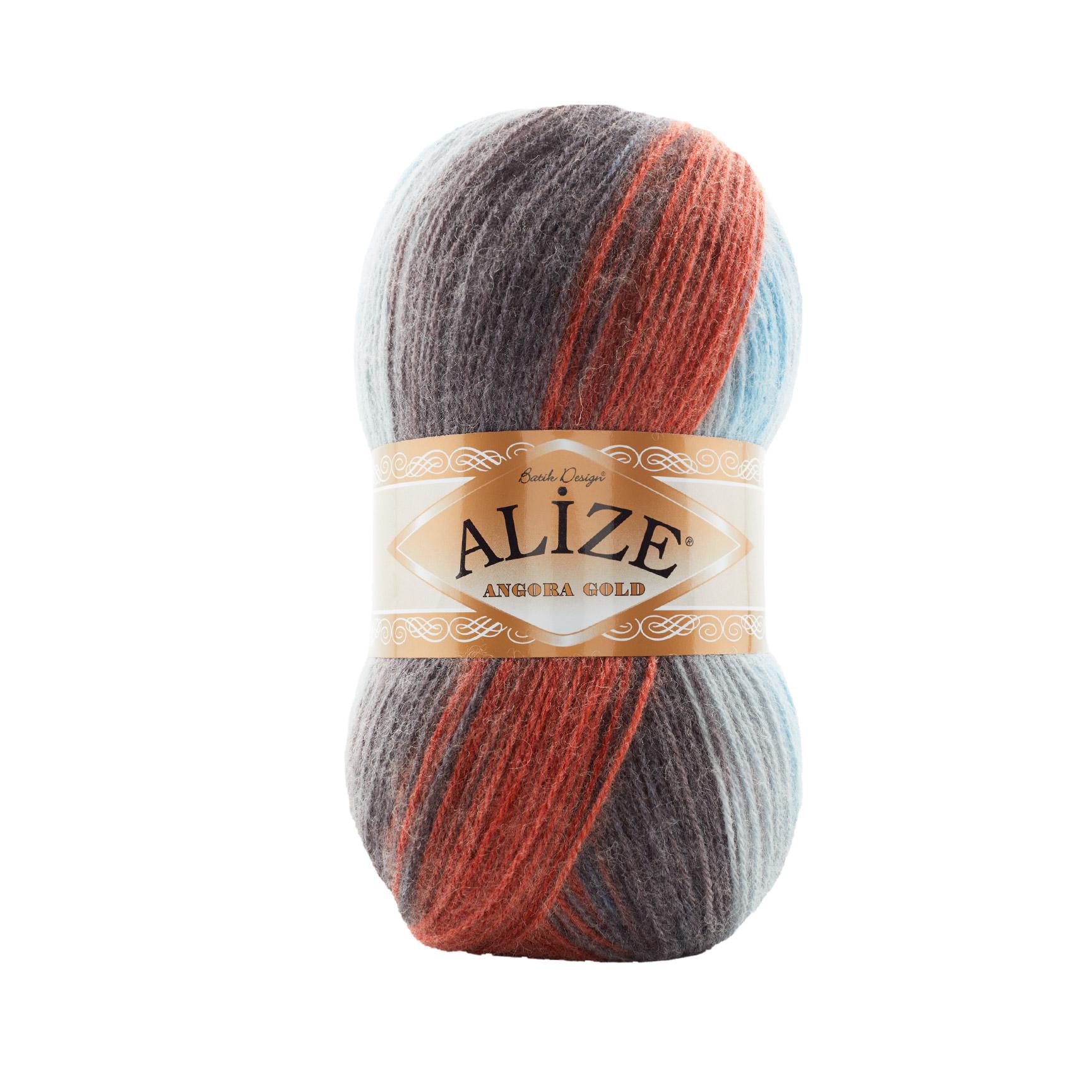 Пряжа Alize Angora Gold Batik 7922 (6349)