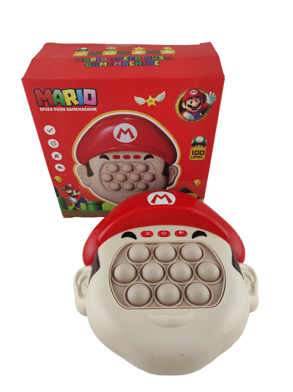 Интерактивная игрушка Pop-It Mario Красный (000099)