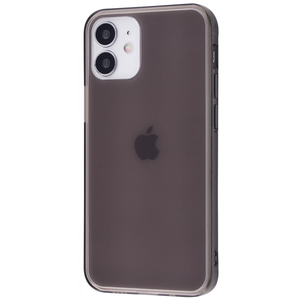 Чохол BaSEus Frosted Glass Protective case для iPhone 12 mini Black
