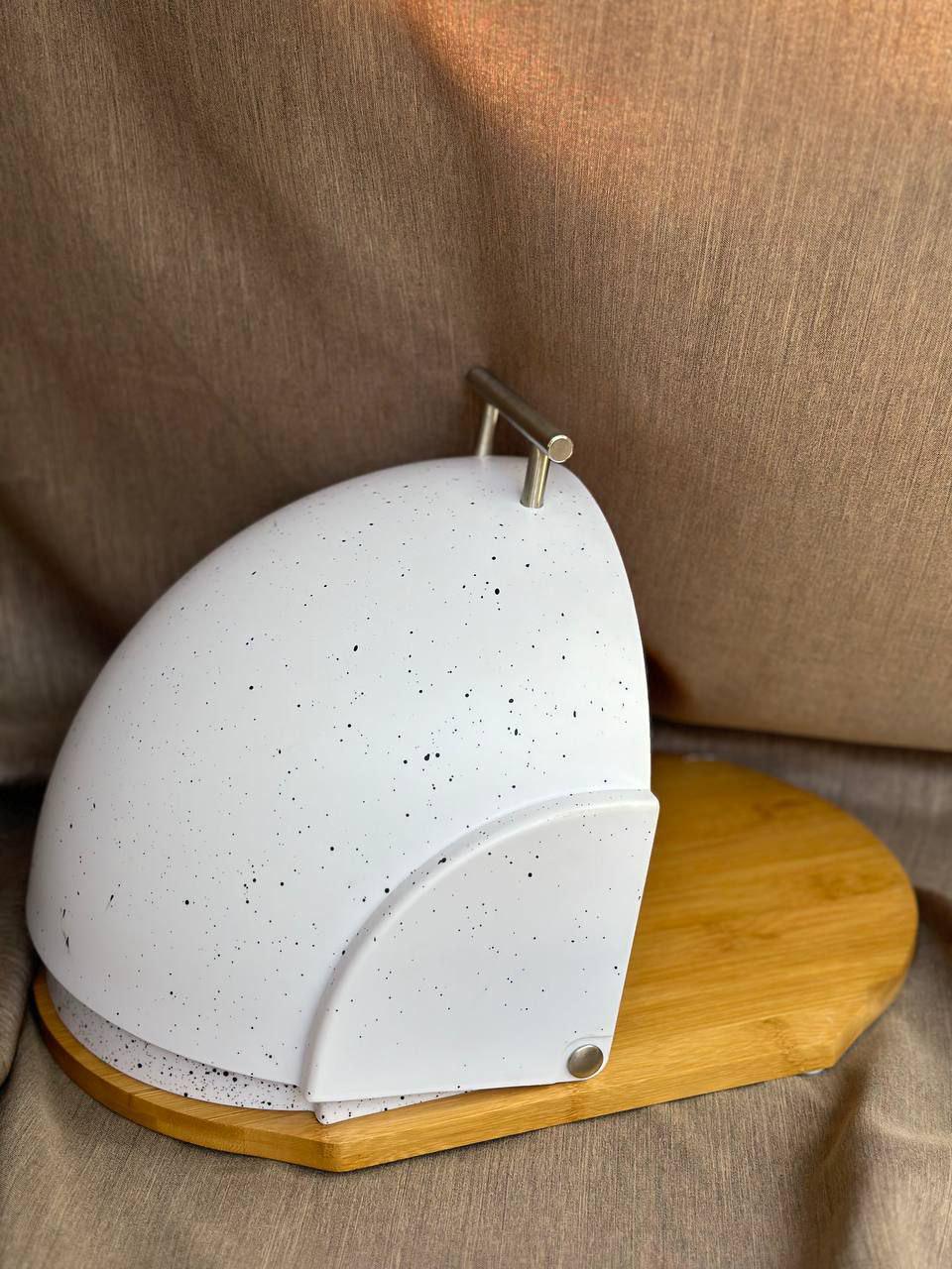 Хлібниця Maestro 37,5x27,5x21 см Білий (MR-1678G-White) - фото 3 Хлібниця Maestro 37,5x27,5x21 см Білий (MR-1678G-White) - фото 3